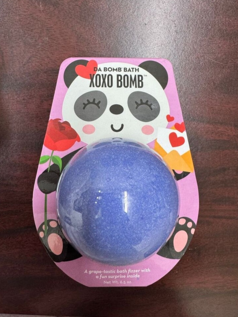 Da Bomb Bath XOXO Bomb Grape Scent Bath Bomb NEW